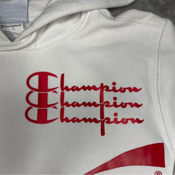 Mens Champion Coca Cola White Hoodie Limited - Picture 3 of 8